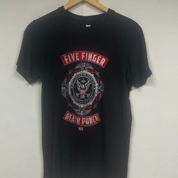 탑텐 Five Finger Death Punch 반팔 티셔츠