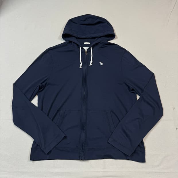 XL) 아베크롬비 롱슬리브 후드집업 얇은 두께감