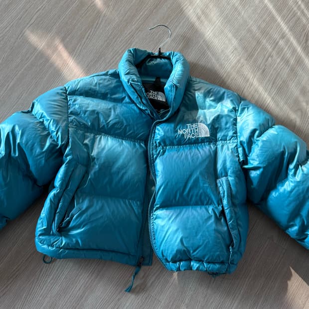 노스페이스 눕시 500 스톰블루 해외판