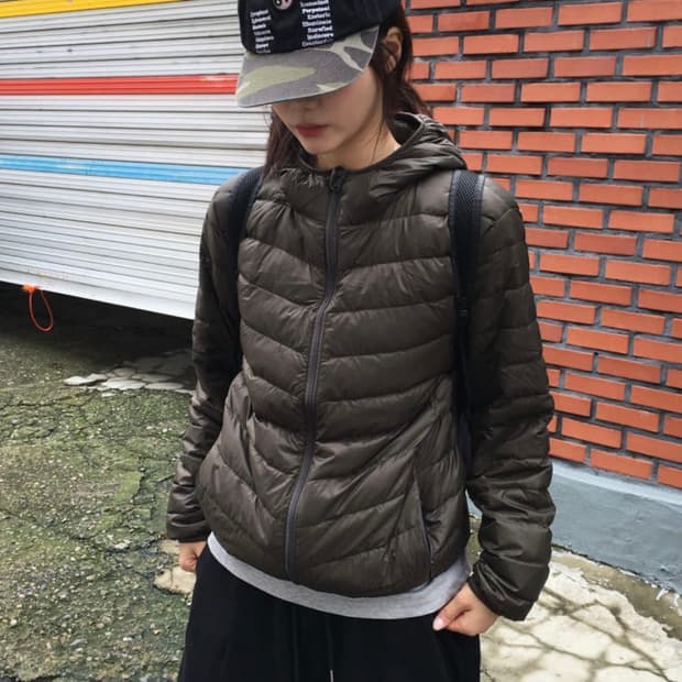 피넛데이즈 경량패딩