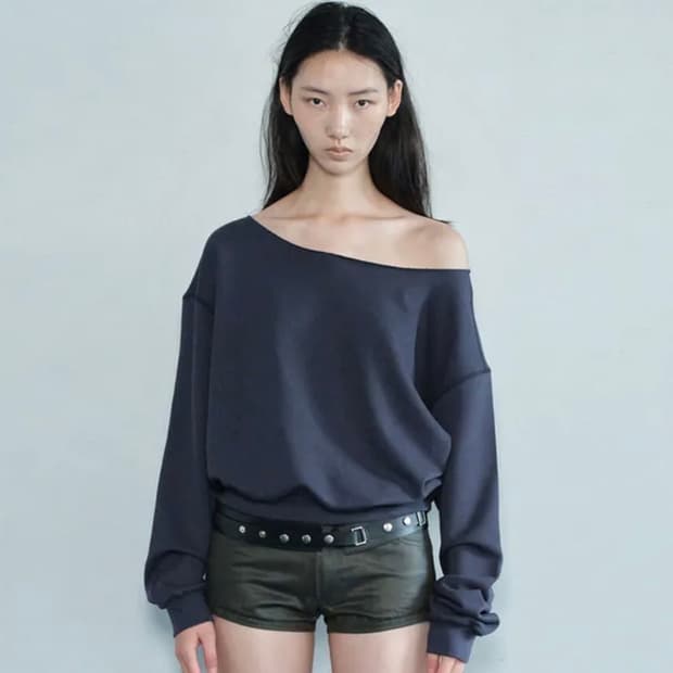 세릭 로우컷 스웻셔츠