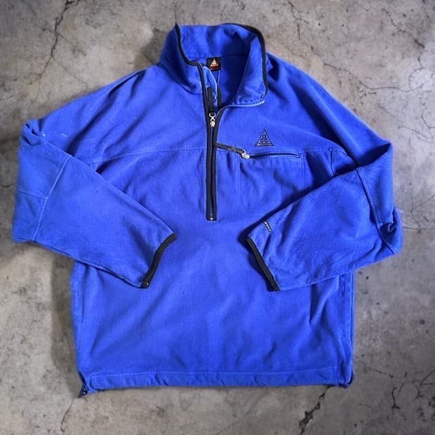 90s 나이키 acg 하프집업 풀오버 플리스