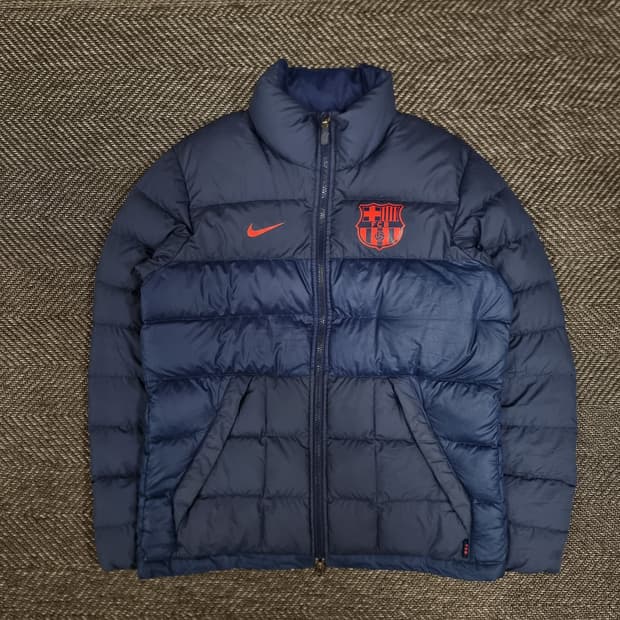 나이키 FC바르셀로나 다운 패딩