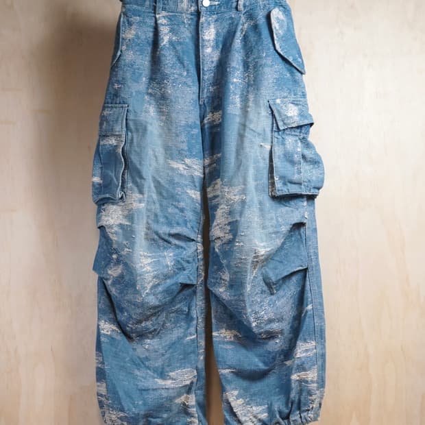 TAAKK Japan 블리치 데님 팬츠