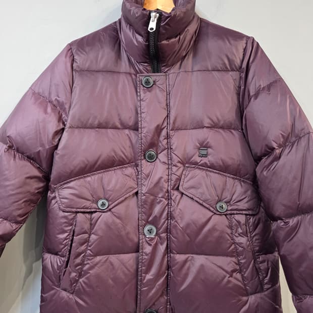 G-Star RAW 패딩 자켓 버건디
