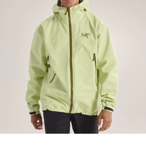 아크테릭스 베타 자켓 M 레이/올리브 모스