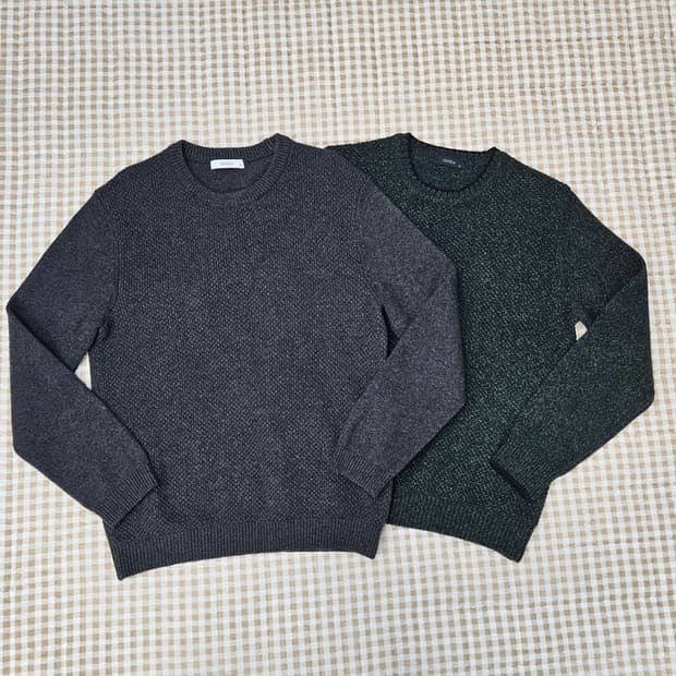 지오지아 긴소매 니트 남자100 (2벌가격)