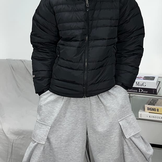 노스페이스 600 경량 패딩 100