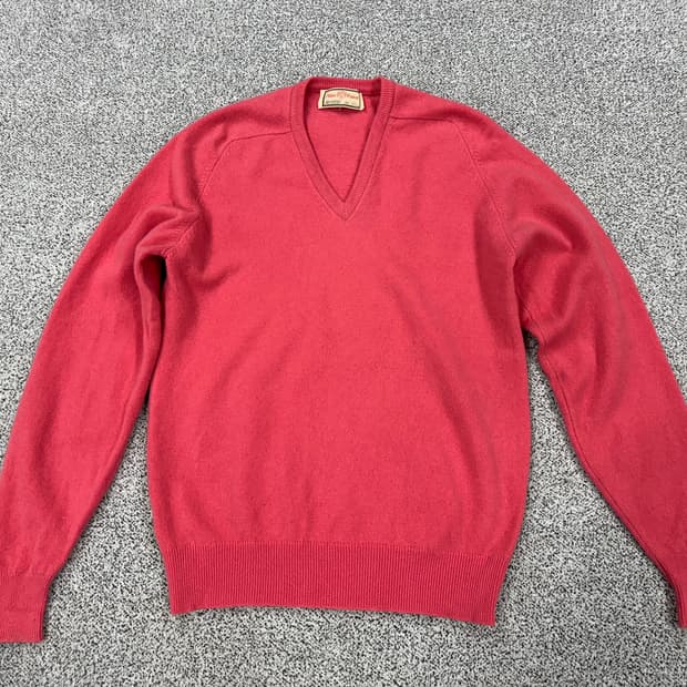 Alane Paine 90s 잉글랜드 램스울 스웨터 