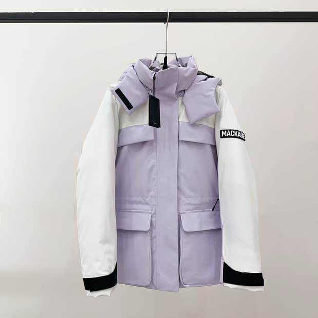 맥카지 딕슨 커플 커플 숏 패딩 스키복