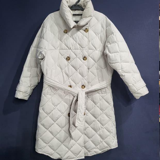 SJWANI(손정완) 퀼팅 구스다운 더블패딩