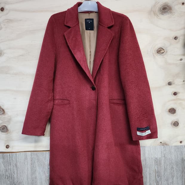 494) 샤트렌 CHATELAINE 캐시미어블랜드 코트