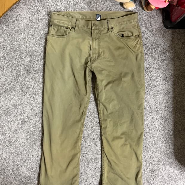 폴로 랄프로렌 탈론지퍼 코튼 팬츠