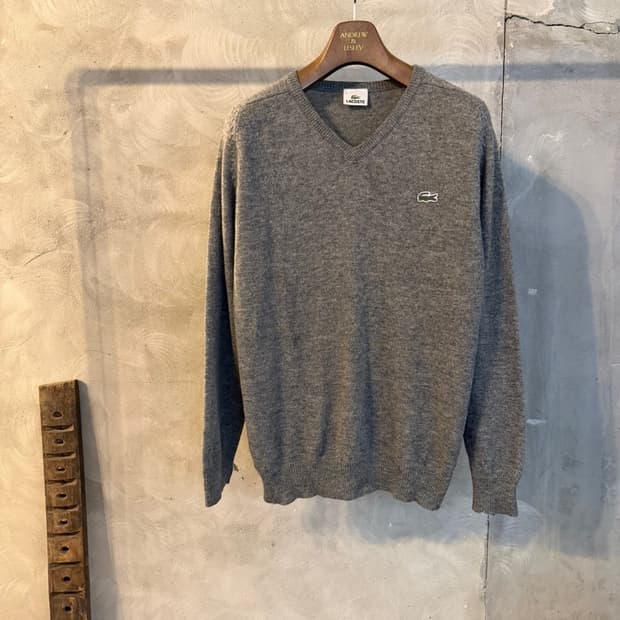 라코스테 브이넥 니트 100~105