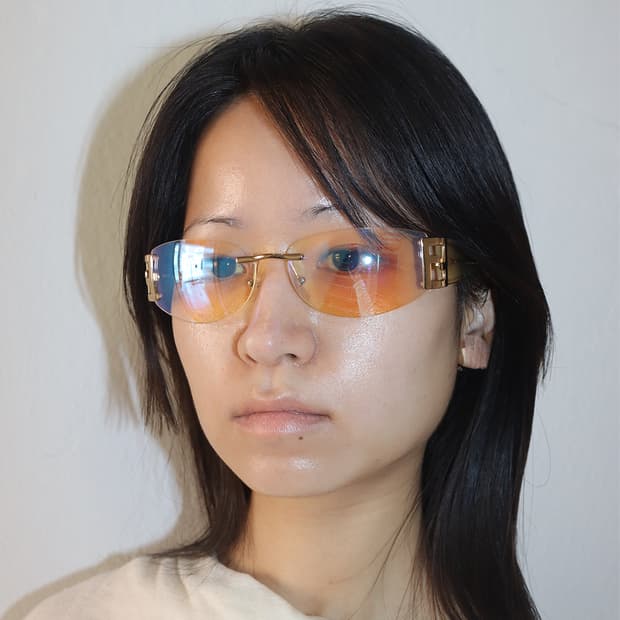 펜디 옐로우 틴트 선글라스