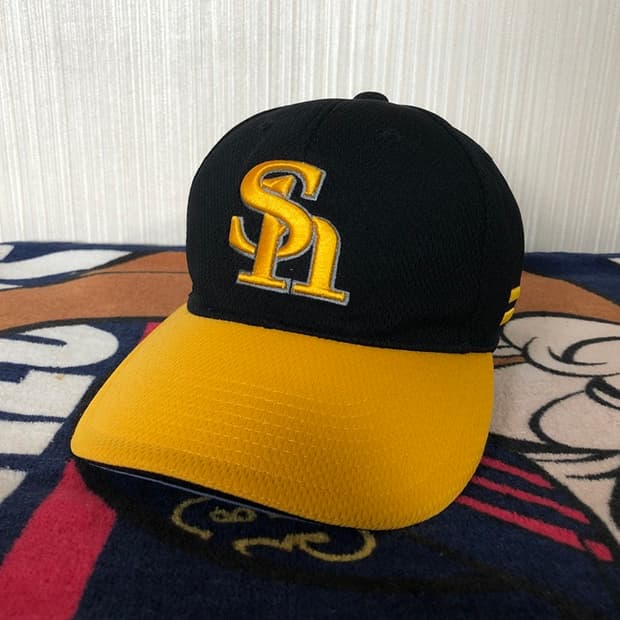 NPB 마제스틱 후쿠오카 소프트뱅크호크스 게임모자/캡 F (57-61)