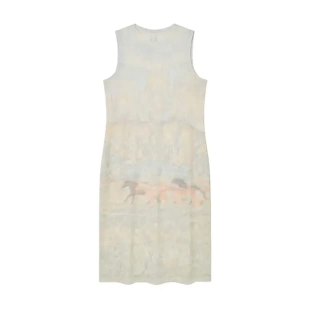 기준 원피스 print sleeveless dress print
