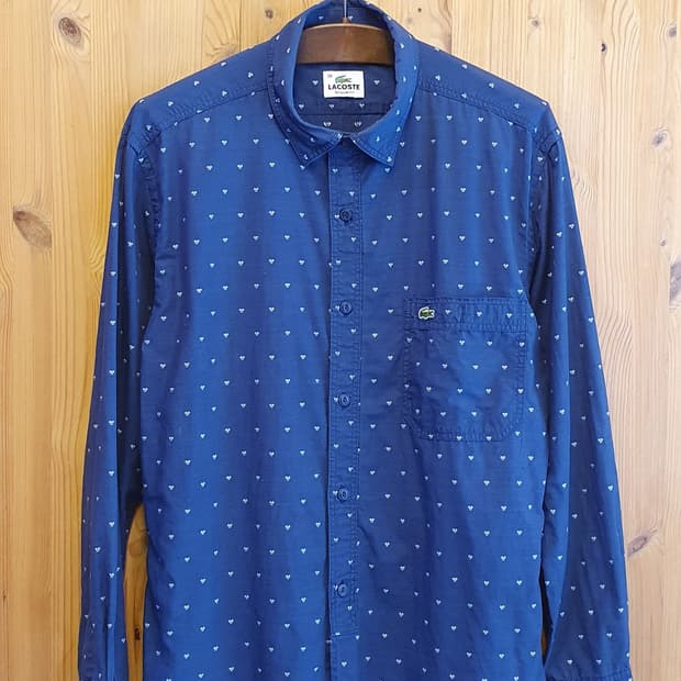 66.라코스테 패턴 셔츠 