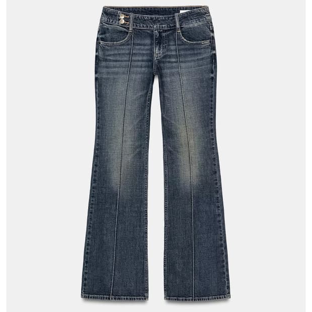 자라 JEANS TRF BOOTCUT 로우라이즈 부츠컷 EU32