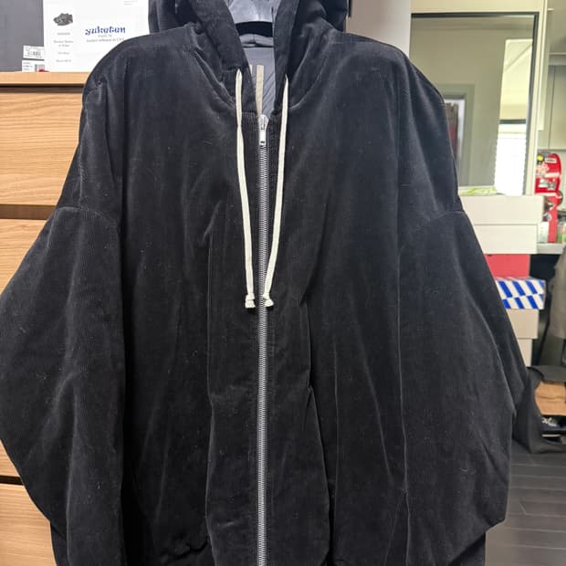 릭오웬스 다크쉐도우 김프 후디 자켓