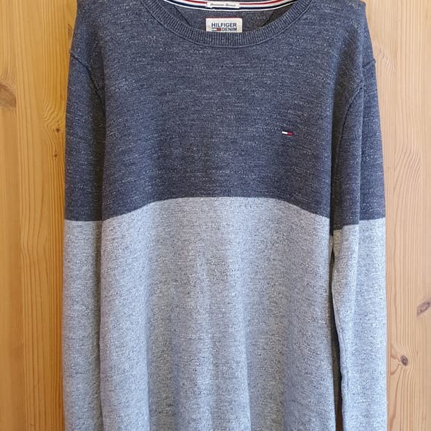 100.타미 코튼 라운드니트 