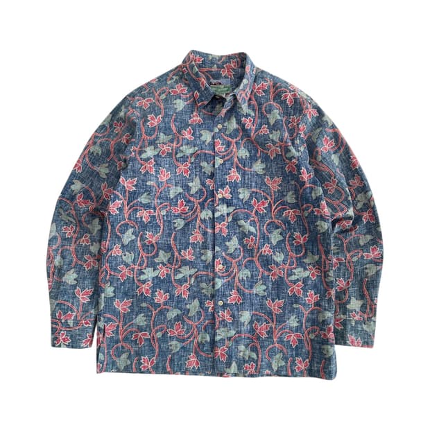 8-90's 레인스푸너 하와이안 셔츠