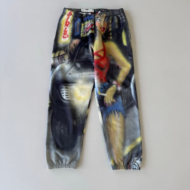 Fw21 슈프림 스웨트팬츠