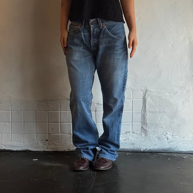 Levi’s 535 스트레이트 중청 빈티지 데님