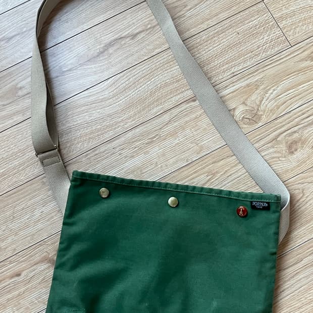 포터 캔버스 크로스백