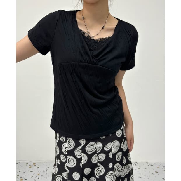vintage linkle top