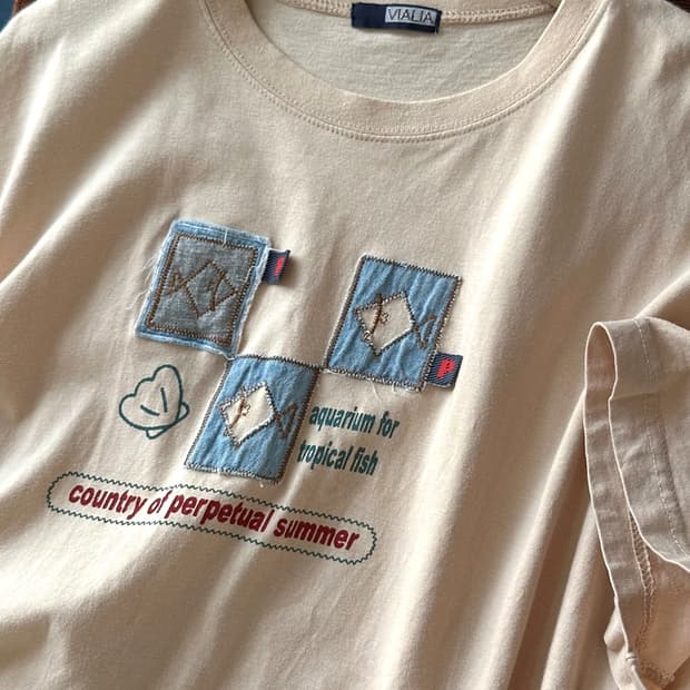 Design patch t-shirt