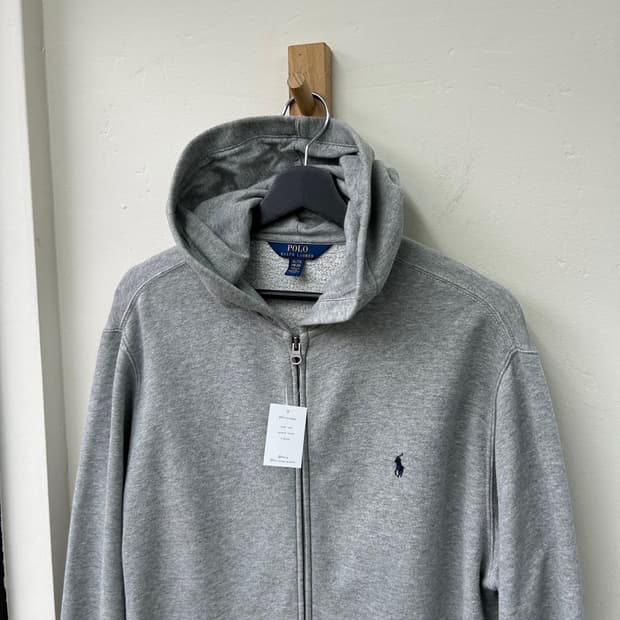 16610 - 폴로 랄프로렌 그레이 후드 집업