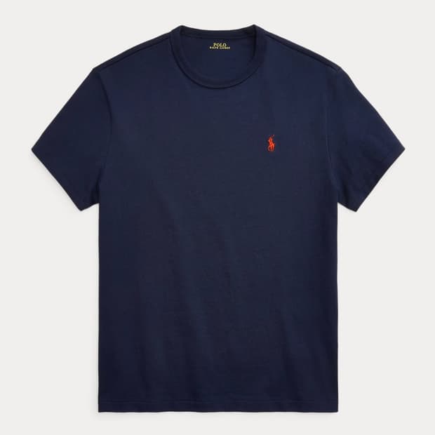 폴로 랄프로렌 헤비웨이트 저지 티셔츠 미개봉 새제품 / 네이비 블랙 L