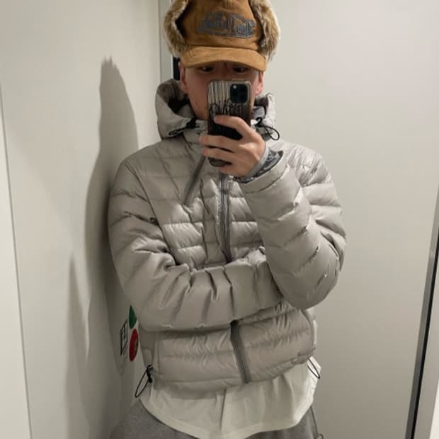 왓츠더유즈 에스키모 라이트다운 경량패딩 L