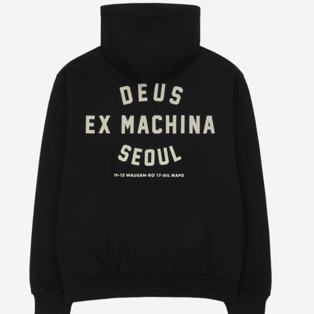 데우스 컬러지 후드집업 삽니다
