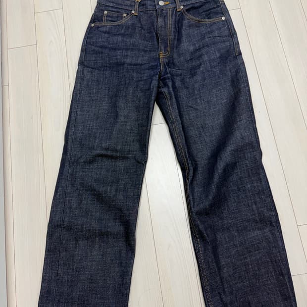 모드나인 생지데님팬츠 kool deep indigo MOD7