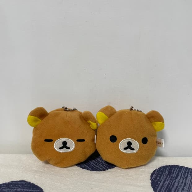 리락쿠마 찰찰이 인형 키링