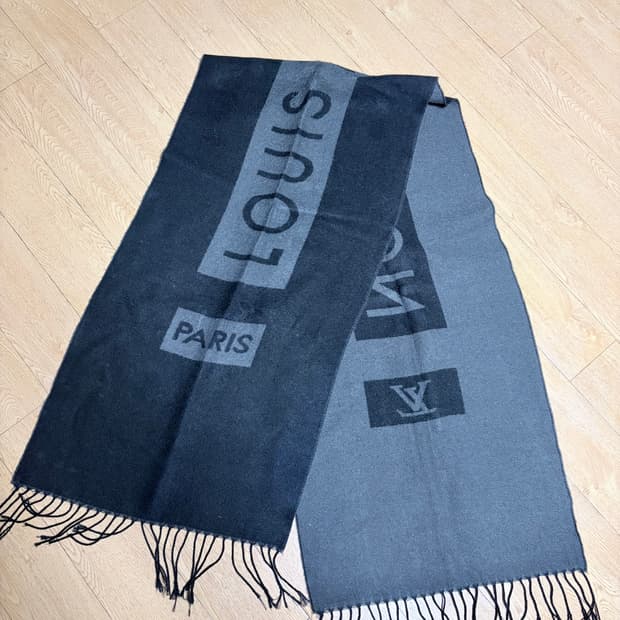 루이비통 투톤 머플러