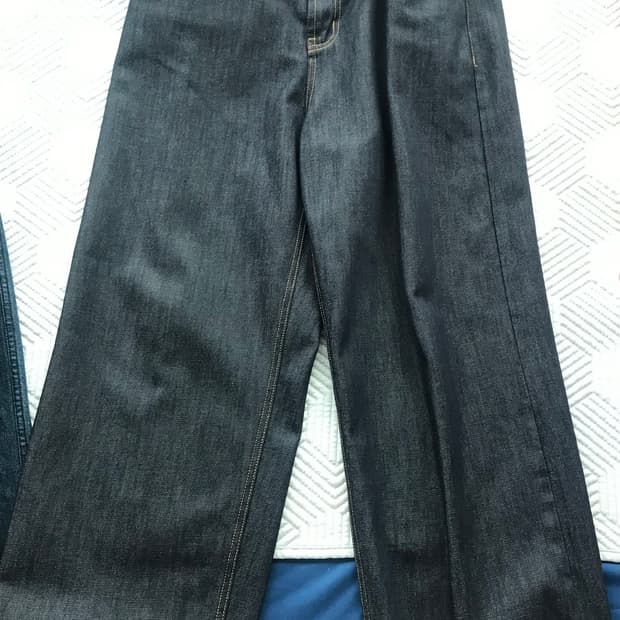 9999아카이브 Linking Wide Denim Pants 1사이즈