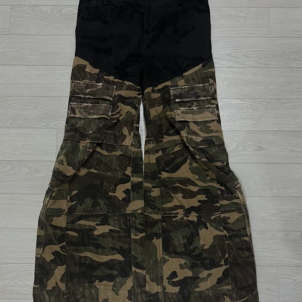 qap 카고 플레어 팬츠 디스ver