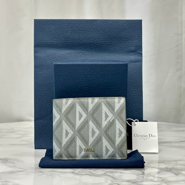 [정품] 디올 CD 다이아몬드 컴팩트 반지갑