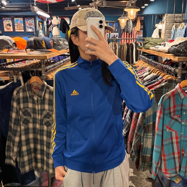 adidas 아디다스 스포츠 져지 (블루&옐로우)