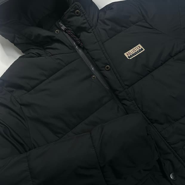 홀리스터 블랙 패딩