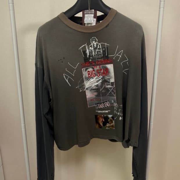 팔리할리우드 롱슬리브 s 새상품 꿀매