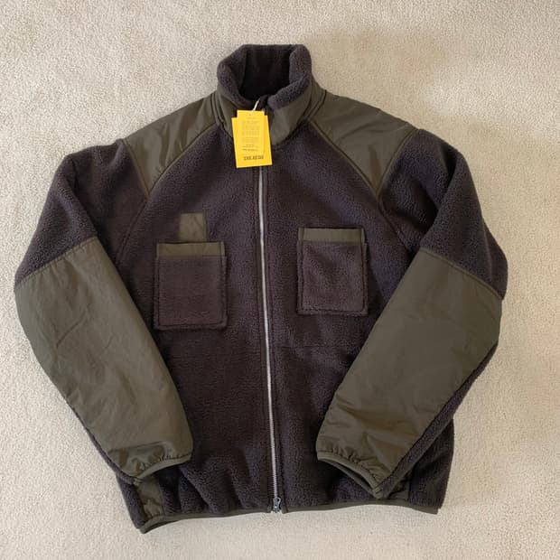 [새상품] 더레스큐 ECWCS 아미 플리스 자켓(XL/초콜릿) 후리스