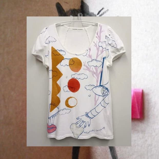 츠모리 치사토 반팔 티셔츠