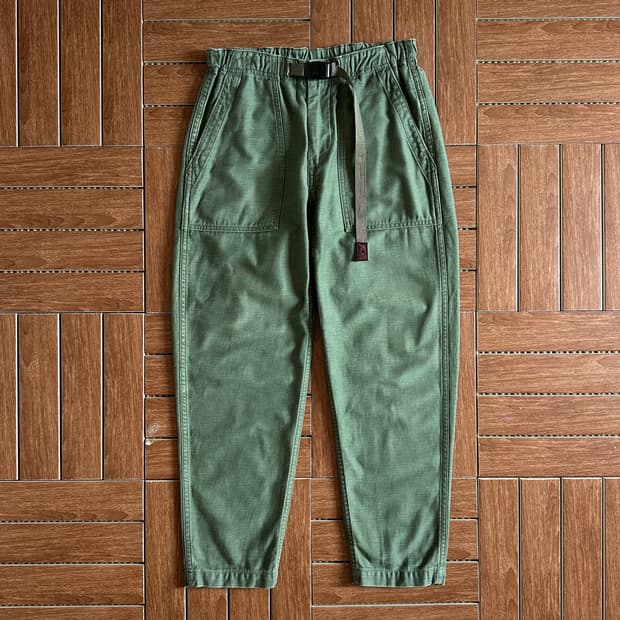 Orslow X Gramicci cotton fatigue pants