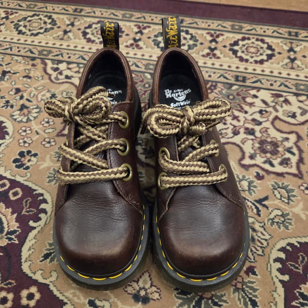 닥터마틴 크랜포드 크레이지홀스 브라운 uk4 230-235