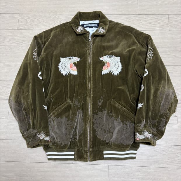 네이버후드 22aw 세비지 수베니어 재킷