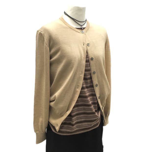 Ray beams wool cardigan